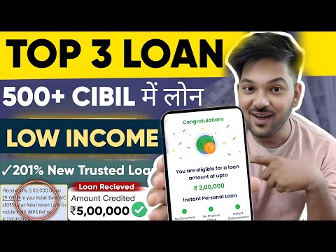 Top 3 Loan Apps For Bad cibil score || New Loan App Today || Everyone Can Get || Bank Loan App 2024