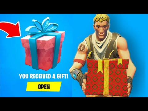 Giving out free skins for Christmas