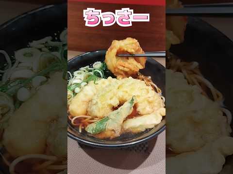 富士そば御徒町駅前店★メニュー紹介★　#グルメ #食べ物 #ランチ #shorts