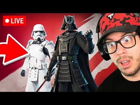 🔴LIVE! - New STAR WARS *SAMURAI* DARTH VADER in FORTNITE!