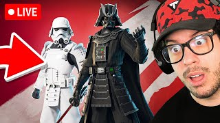 🔴LIVE! - New STAR WARS *SAMURAI* DARTH VADER in FORTNITE!