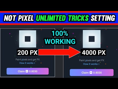 Not Pixel এ কিভাবে কাজ করবো || Not Pixel Unlimited Coin Tricks || Not Pixel Airdrop