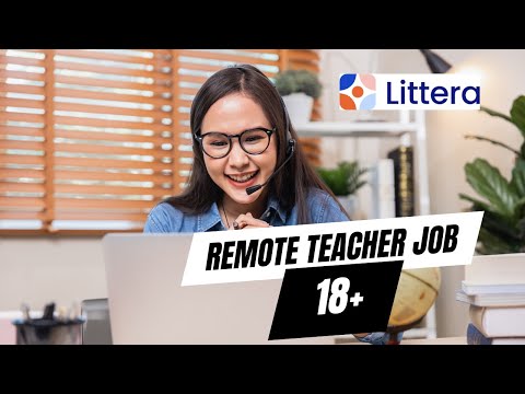 Remote Job: Teach online with Littera (no degree needed)