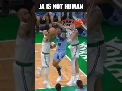 😤 JA IS...NOT HUMAN‼️ #shorts #nba  #nbahighlights #nbahighlightstoday #reels #short