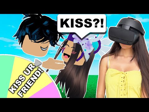 A WHEEL Chooses OUR DARES In Roblox Vr Hands...