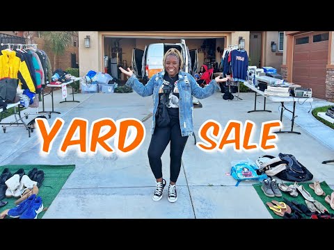 First Time Having A Yard Sale And This Happened..