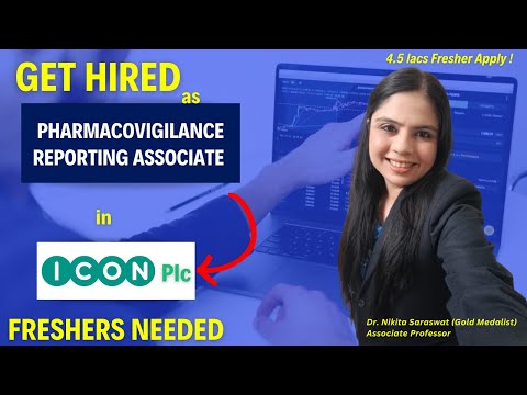 Pharmacovigilance Fresher Jobs in ICON Plc | HighPaying PV Job for Healthcare & Lifescience Freshers