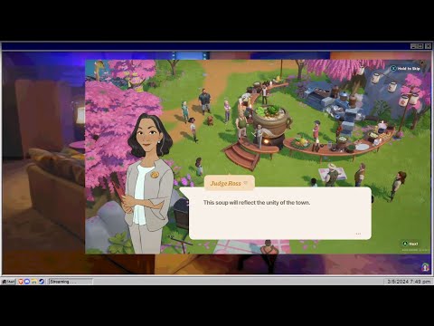 Party at the Cherry Blossom Potluck ~ Coral Island | Farming Friday Stream 03/05/2024