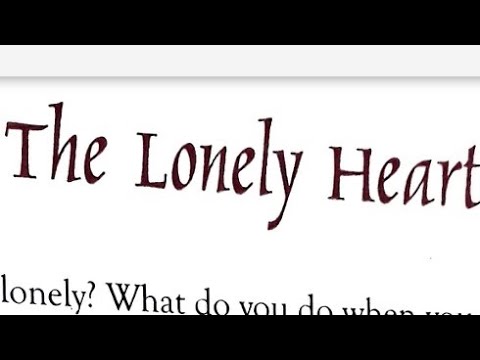 Class 6 English ch 5 The Lonely Heart