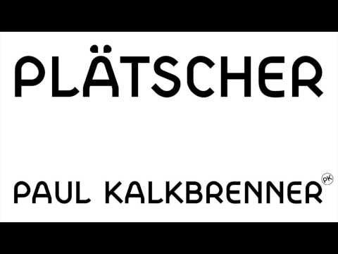 Paul Kalkbrenner - Plätscher (Official PK Version)