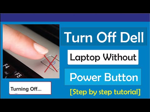 How to Turn Off Dell Laptop without Power Button