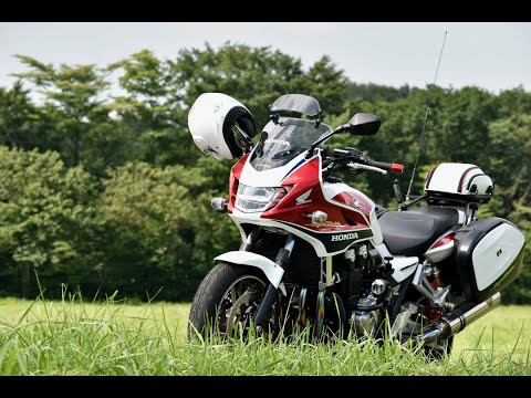 バイクツーリング風景ショット