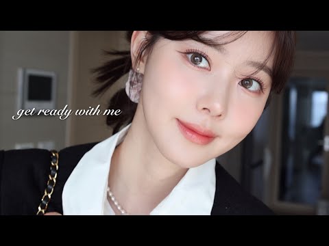 [GRWM]고급스러운 로즈톤 하객 메이크업🌷무려 10년된 찐팬 만난 썰부터 결혼 후기(?)까지 결혼식 갈 준비 같이 해요!