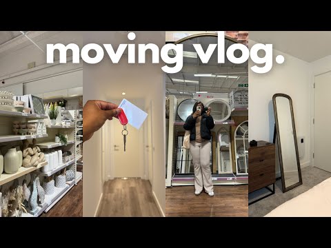 MOVING VLOG 2: seeing my NEW HOUSE for the FIRST TIME, getting THE KEYS, addressing THE RELOCATION