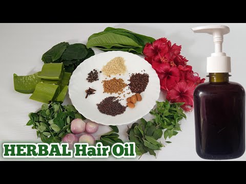 HERBAL HAIR OIL || One solution for all hair problems