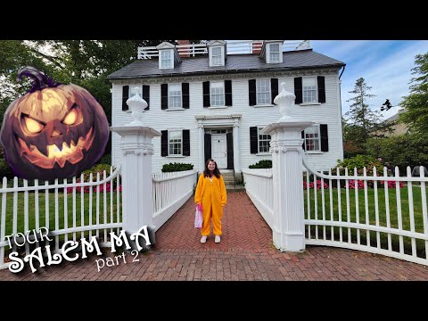 The most haunted city in the United States - Salem MA tour Pt. 2