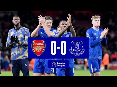 ARSENAL 0-0 EVERTON | Premier League highlights