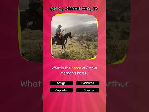 What is the name of Arthur Morgan's horse? #rdr2 #reddeadredemption2   #no_commentary_tv