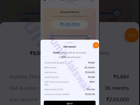 Rs 2,65,000 Instant Loan - Without Income Proof | Only on KYC | Airtel Finance Personal Loan