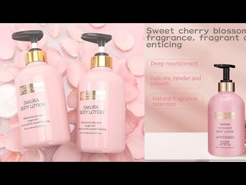 Unboxing and Review SHAWILL SAKURA NIACINAMIDE WHITENING LOTION