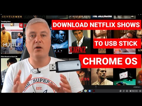 How to download Netflix movies onto a USB stick on Chrome OS