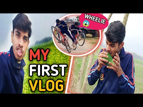 Etana Khatarnak Wheelie Pahali Bar Mara 😱 || WHEELIE KAISE MARE || MY FIRST VLOG 🥰|| @activearun