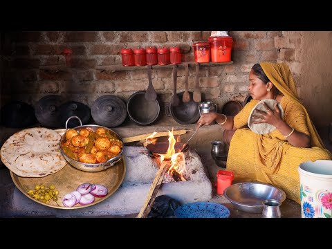 Orgenic &  Healthy Village Food  | Village Dinner Cooking | Traditional Gujarati Food