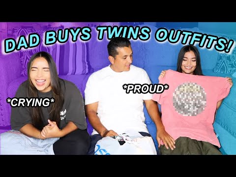 Dad Buys Our Outfits 7 Years Later! *WE WORE THEM IN PUBLIC*