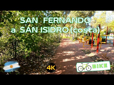 Buenos Aires - Argentina - SAN FERNADO TO SAN ISIDRO -🚲FIRST BIKE VIDEO🚲 - Ride # 56