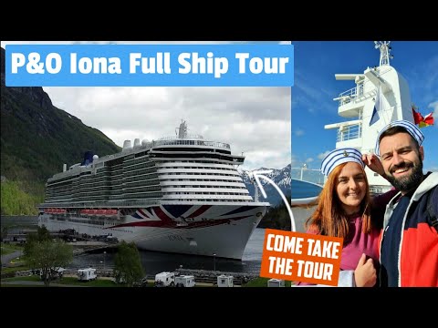 P&O Iona FULL Ship Tour - We Walk You Through P&O's Biggest Vessel! She's New, Huge & Beautiful!