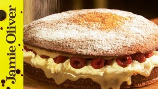 Super Simple Sponge Cake | Jamie Oliver