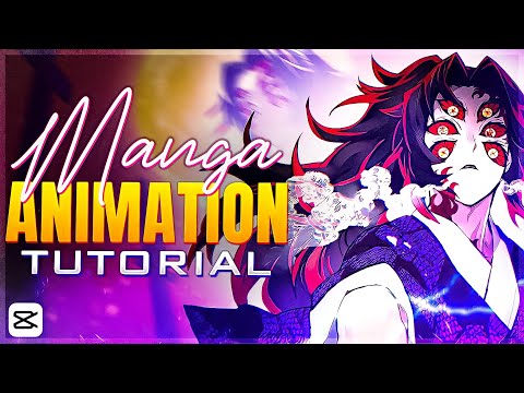 Capcut Manga Animation Tutorial | Hair Animation (Part 9)