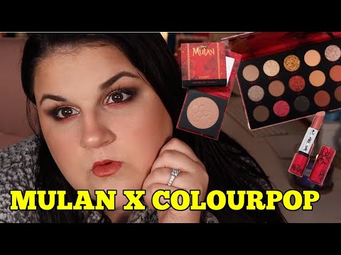 HONEST REVIEW Of the Disney X Colourpop Mulan Collection!