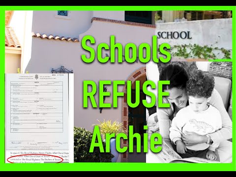 MONTECITO SCHOOLS REFUSE HARRY'S SON AS BIRTH CERTIFICATE 'LOOKS FAKE'. THEY DONT ACCEPT COPIES.