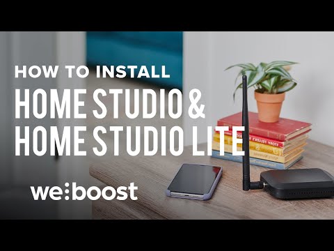 How to Install Your Home Studio or Home Studio Lite Cell Signal Booster | weBoost