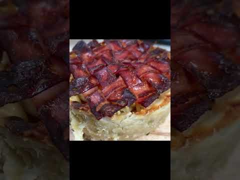 bánh thịt xông khói🥓｜bacon pie｜ベーコンパイ｜พายเบคอน｜бекон пирогы｜बेकन पाई｜פאי בייקון