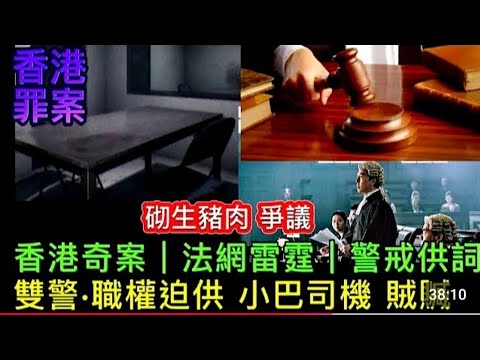 🎧粵語 | 法網雷霆02 「 警戒供詞 」小巴司機 金飾賊贓   雙警•砌生豬肉•爭議案 #案件解說 #懸疑 #犯罪 #倫理 #奇案