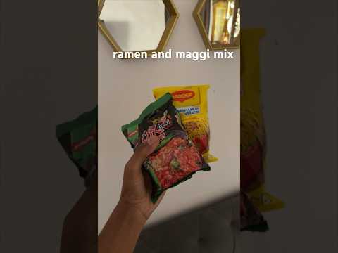 lets mix ramen and Maggi