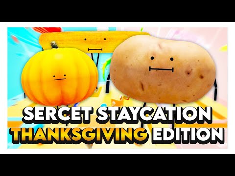 Roblox SECRET STAYCATION THANKSGIVING EDITION! 🦃