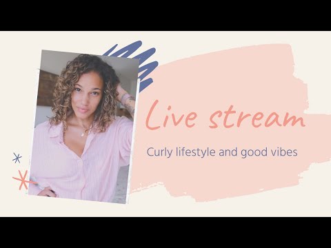 Livestream October 2021- Current Curly Hair Products - Skin Care Products - Target Clothing Haul