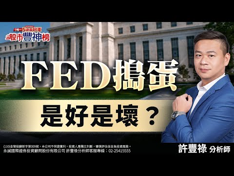 FED搗蛋 是好是壞？｜2024/12/19｜ 許豐祿 分析師｜股市豐神榜