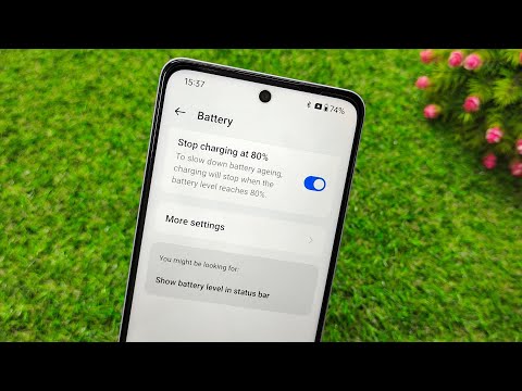 80% charging limit and battery optimisation realme 12 5G | Realme 12 5G Charging Settings