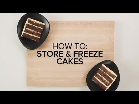 Cake storage hacks: freezing tips and tricks