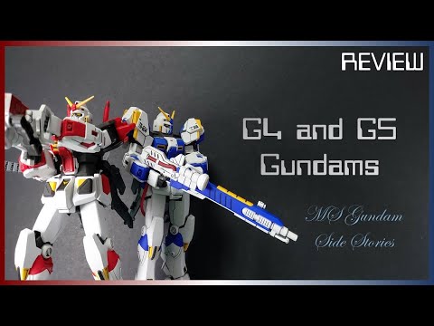 Review - G4 and G5 Gundams (P-Bandai)