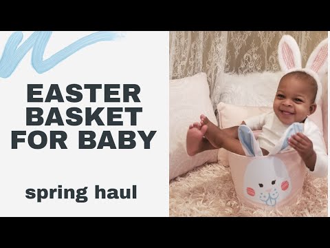 2020 Easter Basket for Baby | Easter Basket Ideas for Babies | Target, Amazon, & Ross Spring Haul