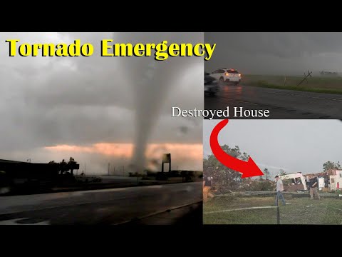 TORNADO HITS SCOTTSBLUFF, NE CLOSE RANGE INTERCEPT!! - 6/23/2023