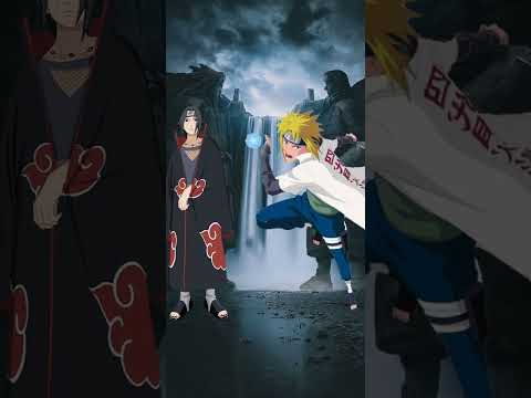 Itachi Vs Minato #minato who | is stronger #itachiuchiha #itachivsminato #anime #edit #naruto