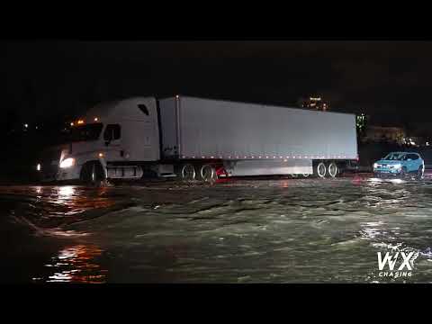 Record Rainfall Impact: Tropical Storm Hilary, I-10 Flash Floods & Chaos near Palm Springs