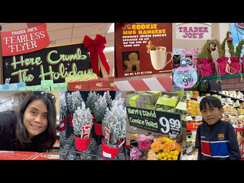 VLOGMAS DAY 15 | Trader Joe's Grocery Shopping & Haul  🛒🎄 | Living in Los Angeles