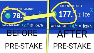 ICE:: decentralized future/ pre-stake//process//